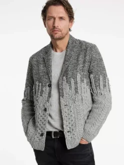 Coats And Jackets>John Varvatos ALESSIO BLAZER DKSTEELHTR