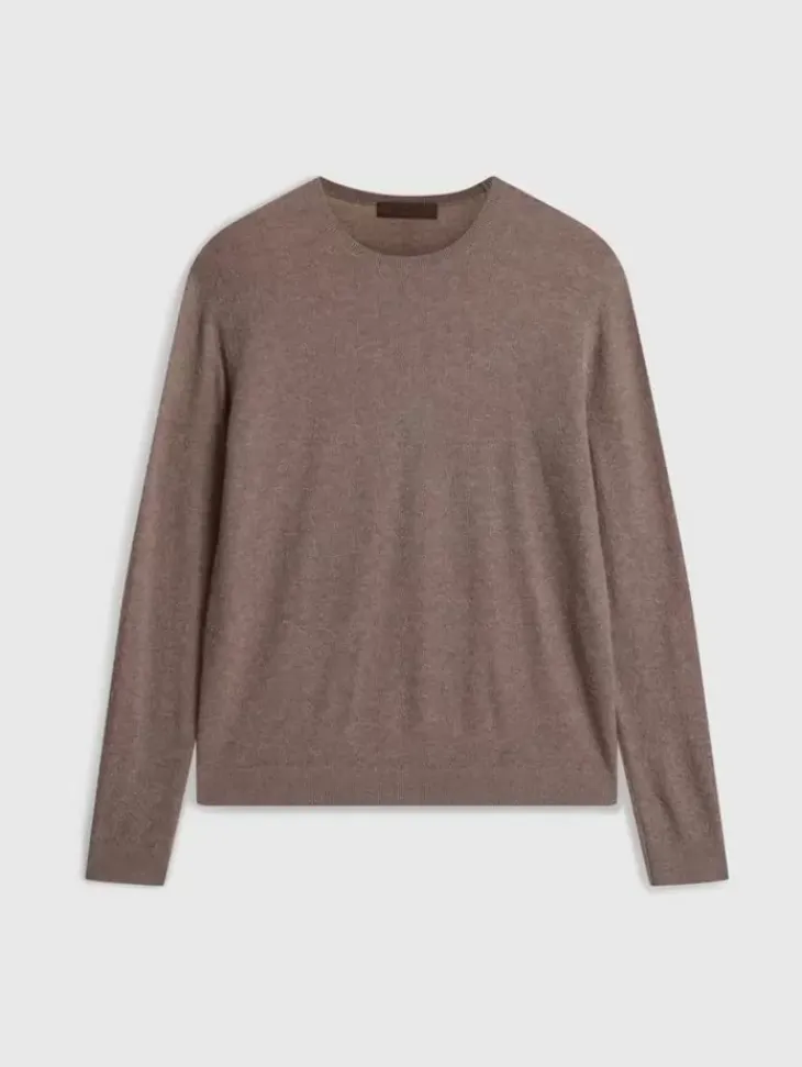 Tops>John Varvatos ALESSIO CREWNECK SWEATER CELEDON
