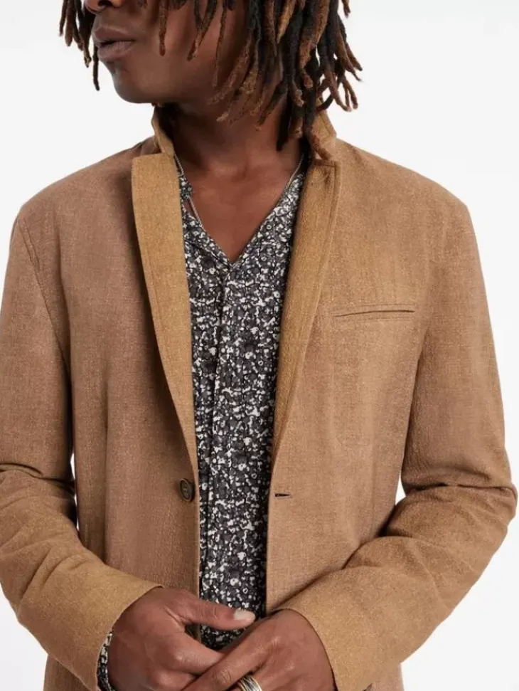 Leather & Outerwear|Tops>John Varvatos ALLEN JACKET CLAY