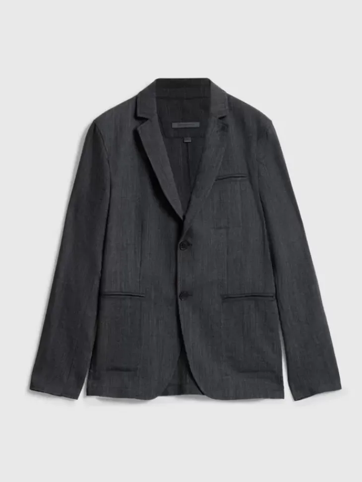 Coats And Jackets|Suit Jackets>John Varvatos ALLEN JACKET CARBON