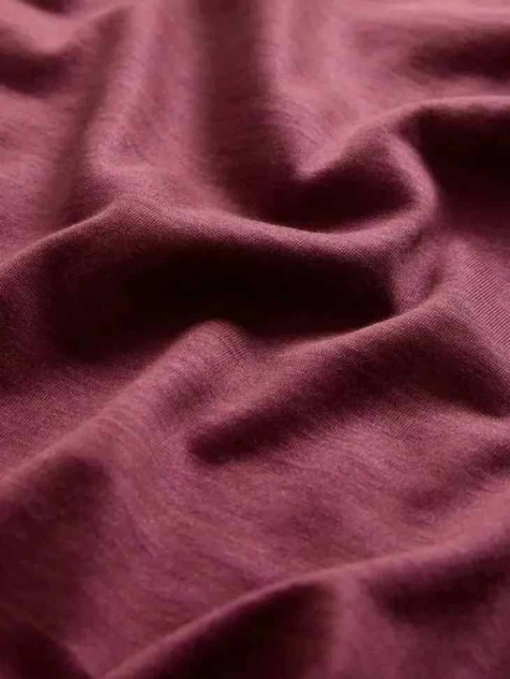 T-Shirts>John Varvatos AMATO CREW PLUM