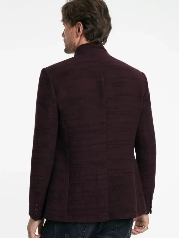Coats And Jackets|Suit Jackets>John Varvatos ANSON JACKET DARKPLUM