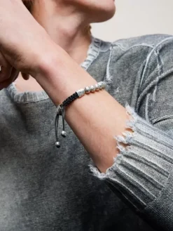 Jewelry>John Varvatos ARTISANAL BRACELET SILVER