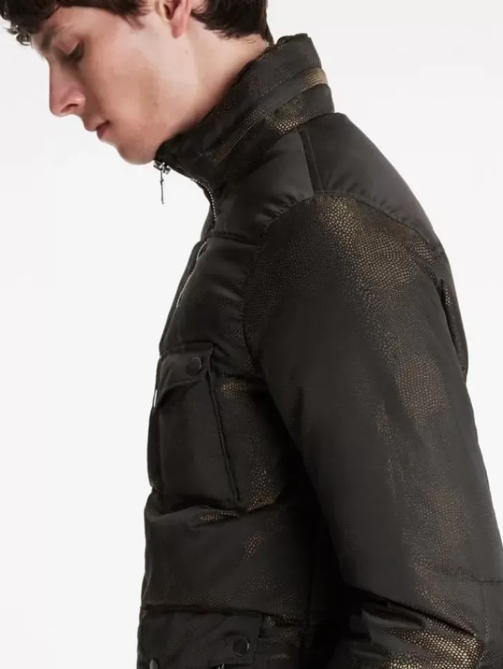 Coats And Jackets>John Varvatos ASHTON PARKA LTBROWN