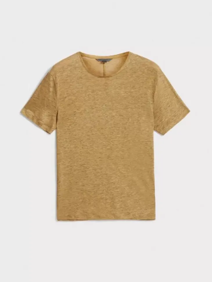 Tops>John Varvatos AVANCA CREW CLAY