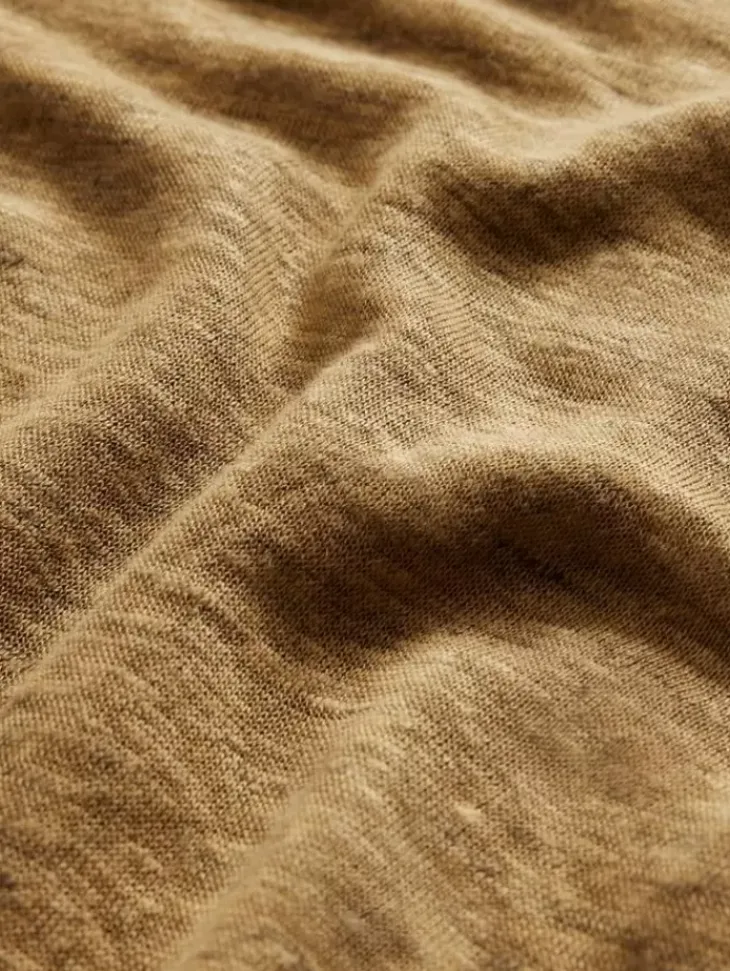Tops>John Varvatos AVANCA CREW CLAY