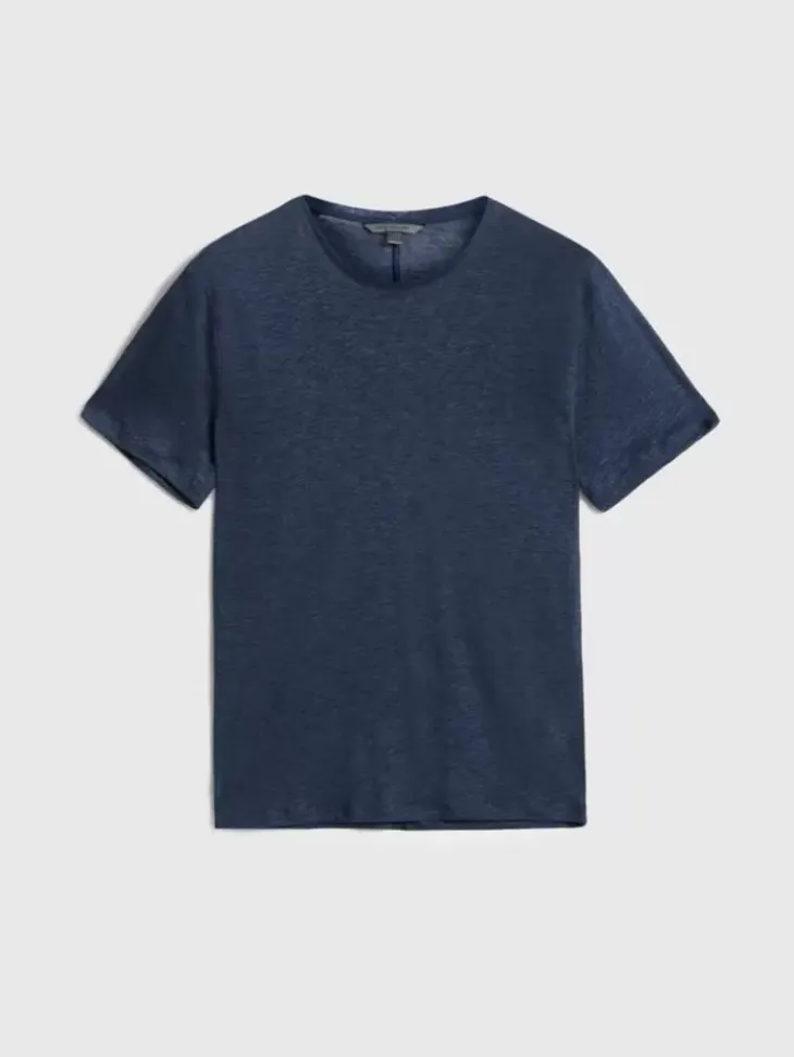 Tops>John Varvatos AVANCA CREW INDIGO