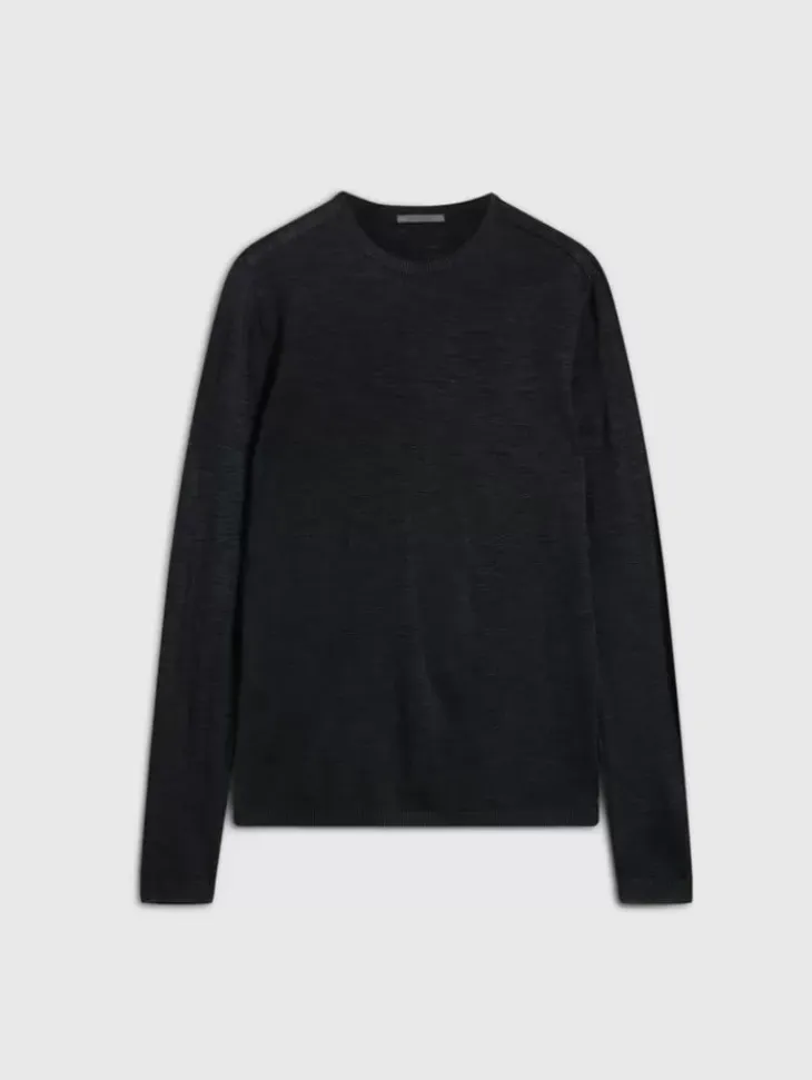 Sweaters>John Varvatos AVEIRO CREW BLACK