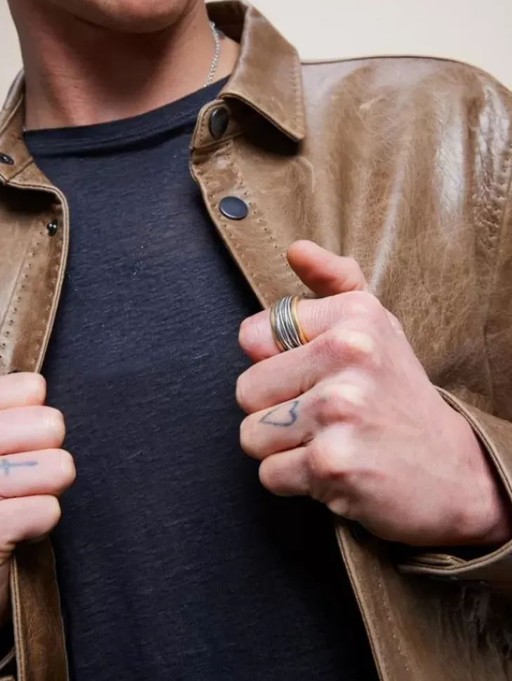 Jewelry>John Varvatos BAND RING SILVER