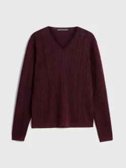 Tops>John Varvatos BANDERA V-NECK Merlot