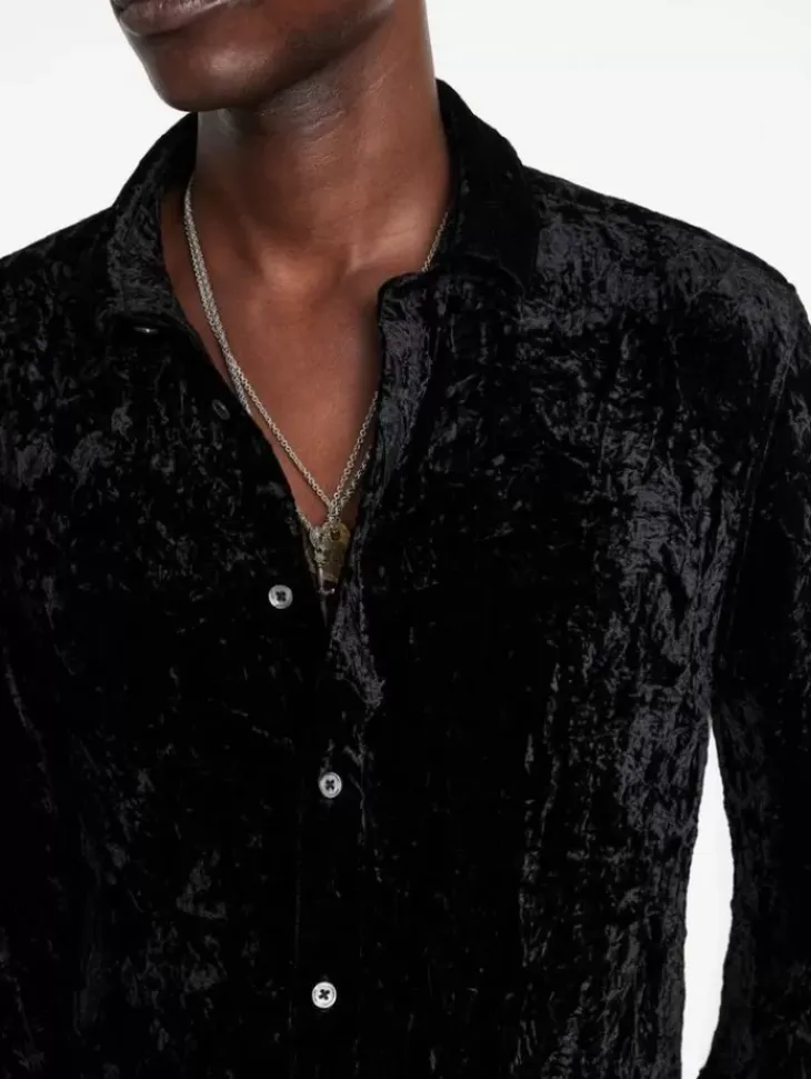 Shirts>John Varvatos BATIK SHIRT BLACK