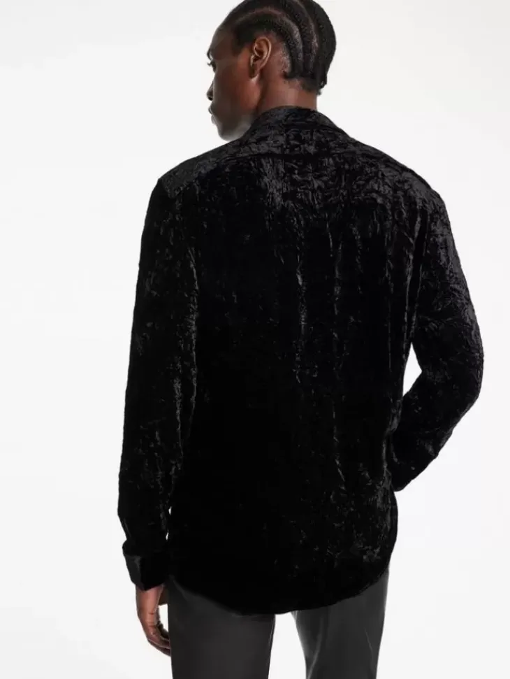 Shirts>John Varvatos BATIK SHIRT BLACK