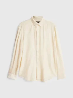 Tops>John Varvatos BATIK SHIRT WHITE