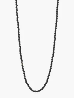 Jewelry>John Varvatos BEADED NECKLACE BRUMEBLK