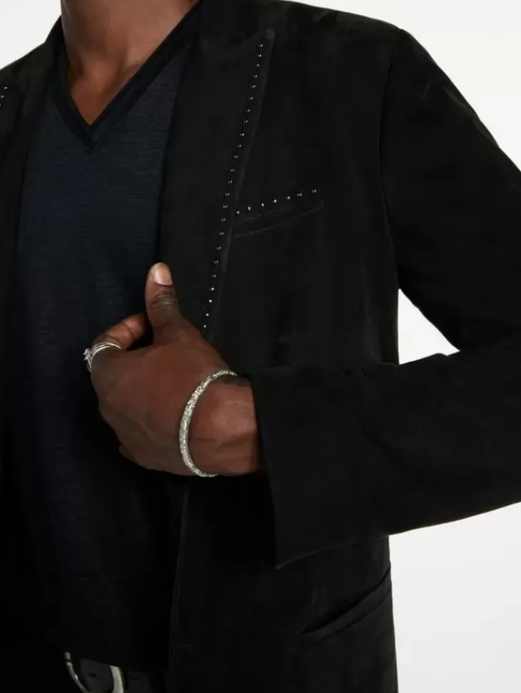 Leather & Outerwear|Tops>John Varvatos BEDELL JACKET BLACK