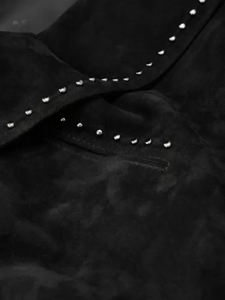 Leather & Outerwear|Tops>John Varvatos BEDELL JACKET BLACK