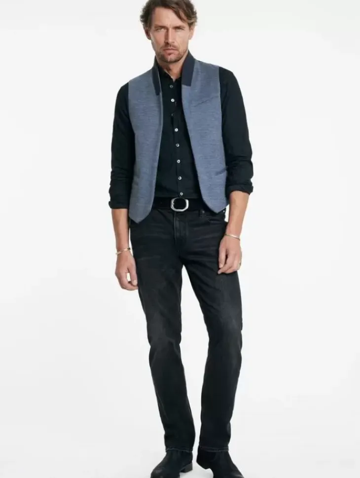 Suit Jackets>John Varvatos BELTON VEST POWDERBLUE