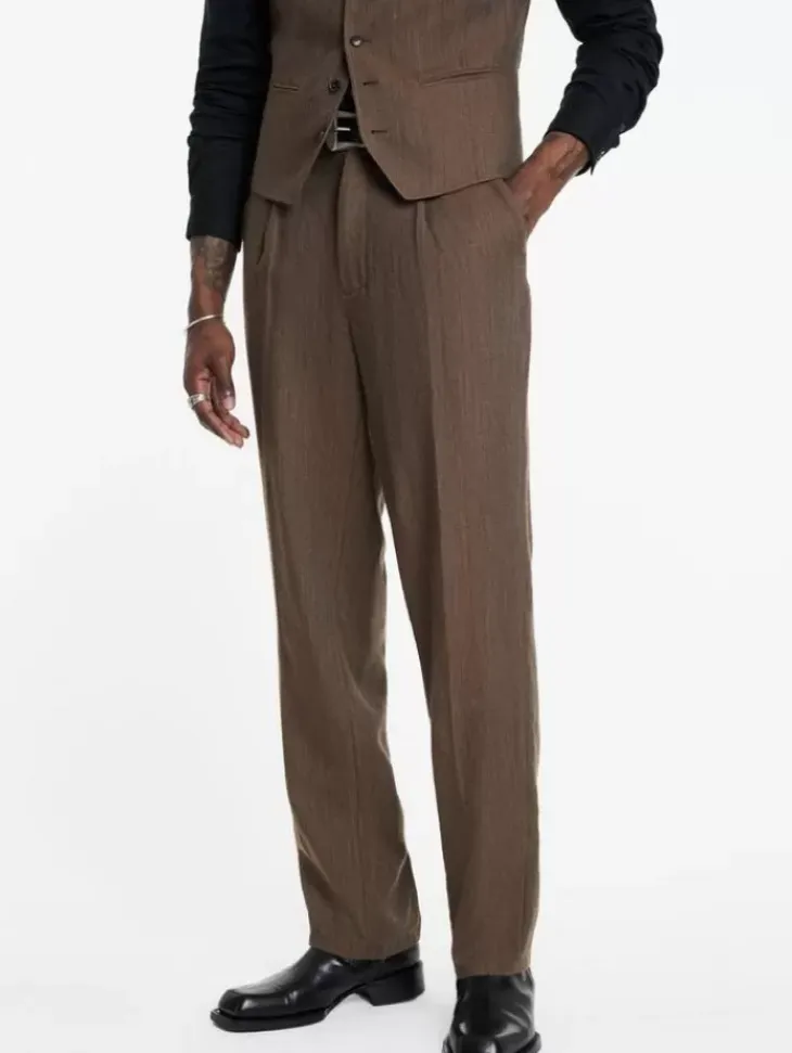Dress Pants>John Varvatos BENEDICT PANTS CHAMOIS