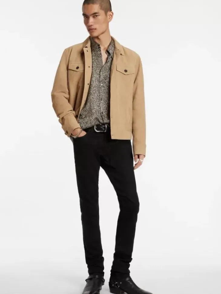 Tops>John Varvatos BETWOOD SHIRT CAMEL