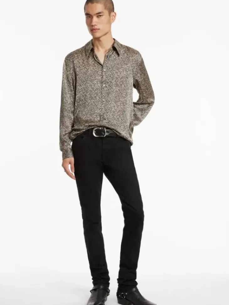 Tops>John Varvatos BETWOOD SHIRT CAMEL
