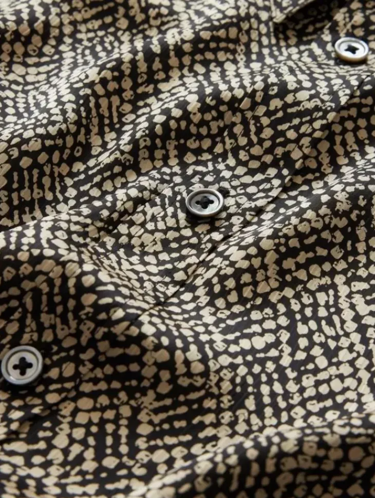 Tops>John Varvatos BETWOOD SHIRT CAMEL