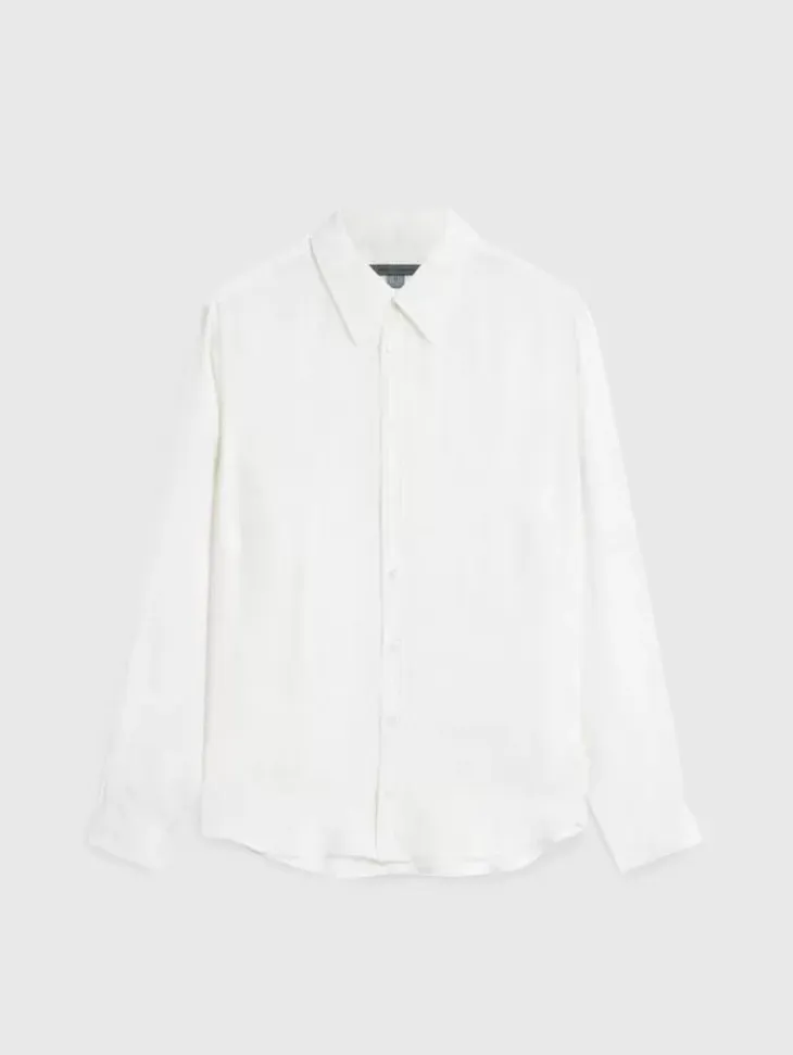 Tops>John Varvatos BETWOOD SHIRT MACADAMIA