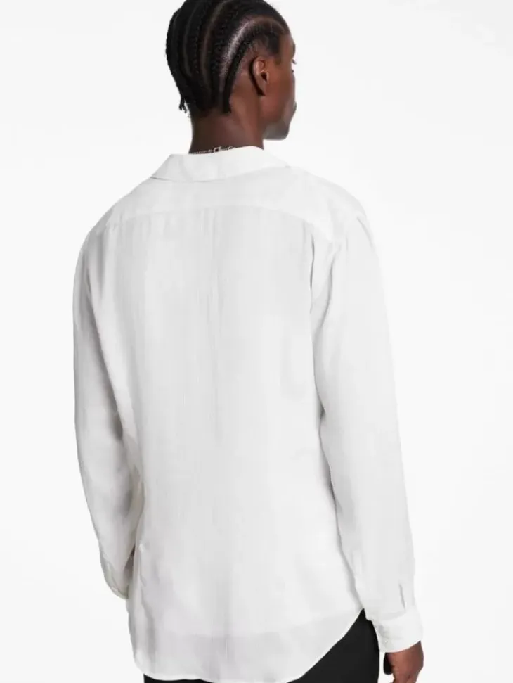 Tops>John Varvatos BETWOOD SHIRT MACADAMIA