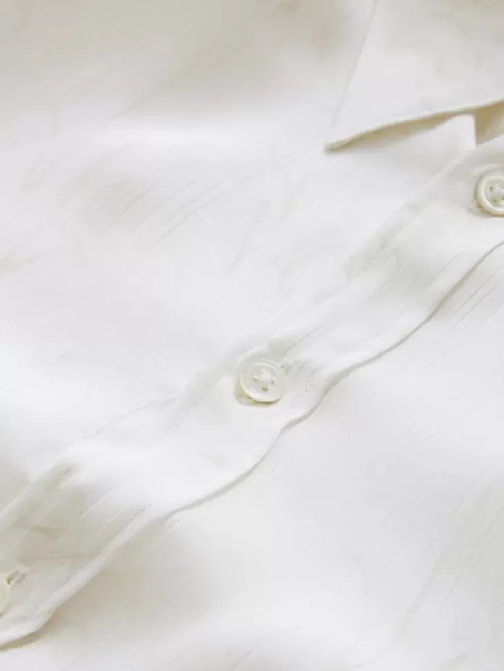 Tops>John Varvatos BETWOOD SHIRT MACADAMIA