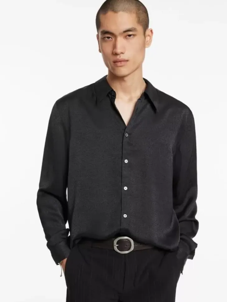 Tops>John Varvatos BETWOOD SHIRT BLACK