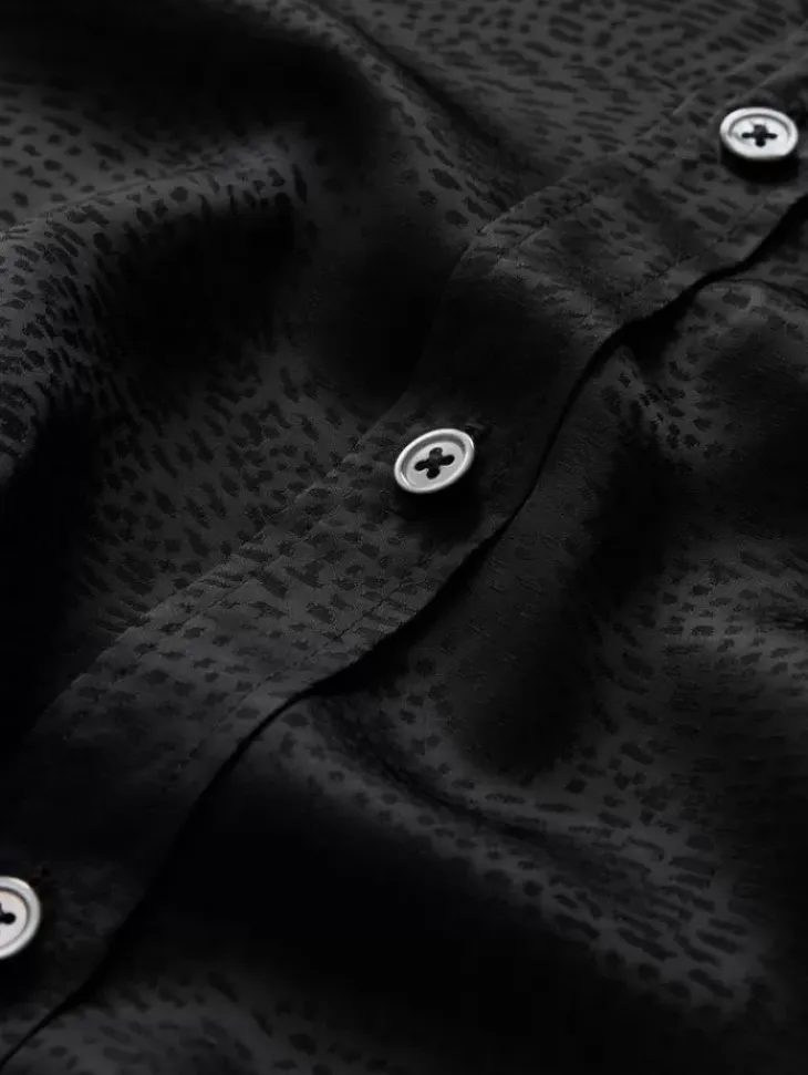 Tops>John Varvatos BETWOOD SHIRT BLACK