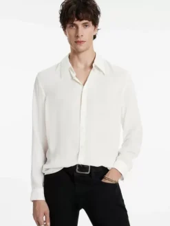 Tops>John Varvatos BETWOOD SHIRT WHITE