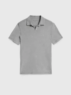Tops>John Varvatos BODHI POLO MEDGREY