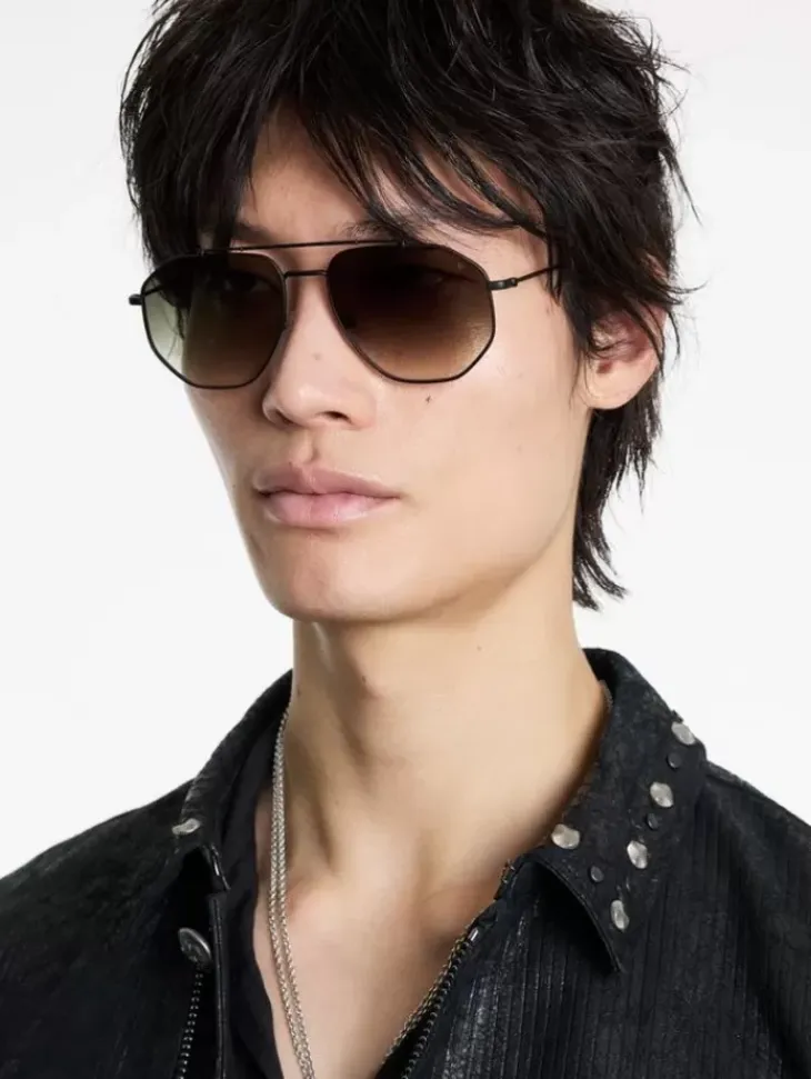 Eyewear>John Varvatos BOWERY AVIATOR NOCOLOR