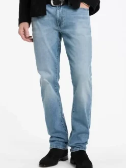 Jeans & Pants>John Varvatos BOWERY FADE OUT WASH JEAN OXFDBLUE