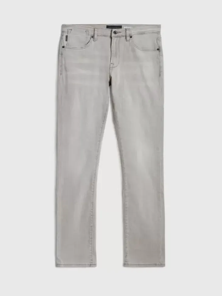 Jeans & Pants>John Varvatos BOWERY SPRING GREY WASH JEAN LIGHTGREY