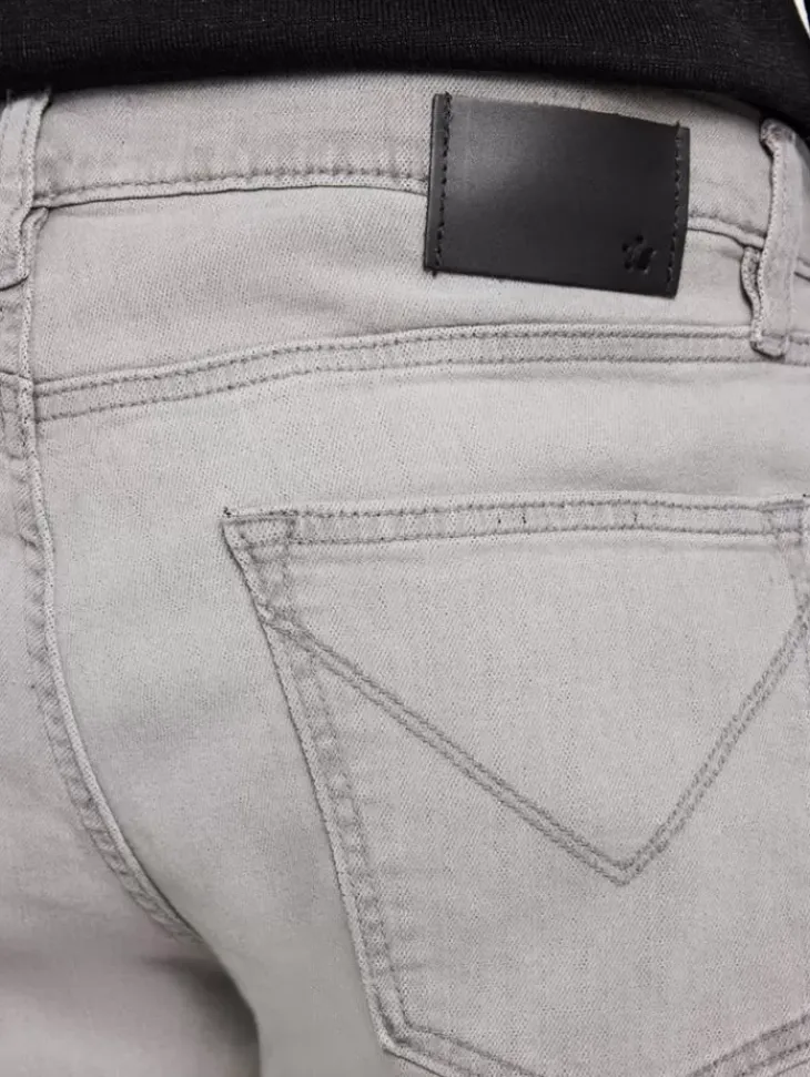 Jeans & Pants>John Varvatos BOWERY SPRING GREY WASH JEAN LIGHTGREY