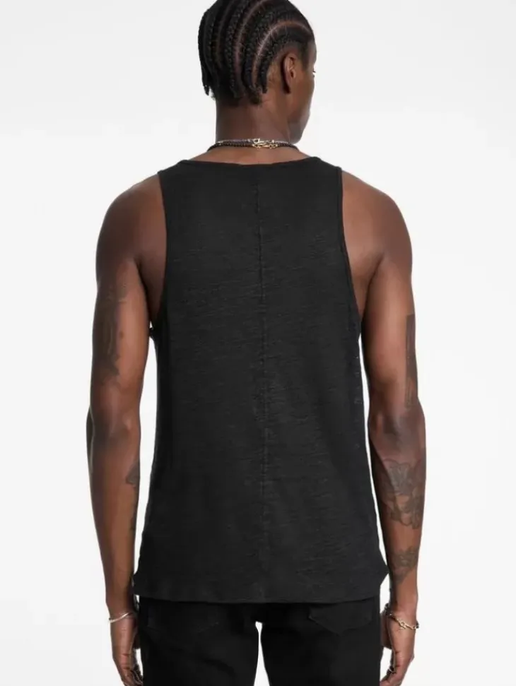 T-Shirts>John Varvatos BROOME TANK BLACK