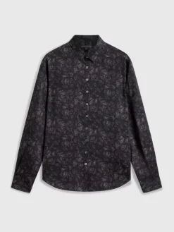 Tops>John Varvatos BUCKS SHIRT MAUVEWOOD