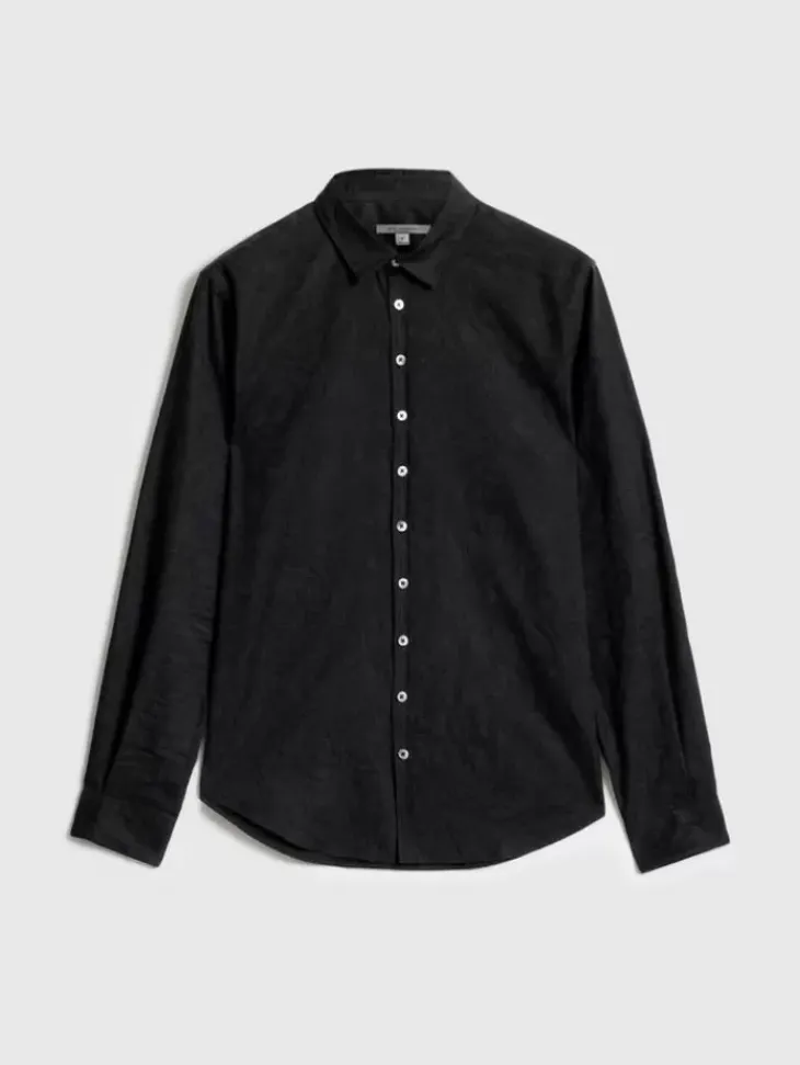Shirts>John Varvatos BUCKS SHIRT BLACK