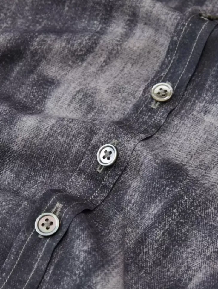 Tops>John Varvatos BUCKS SHIRT MEDGREY