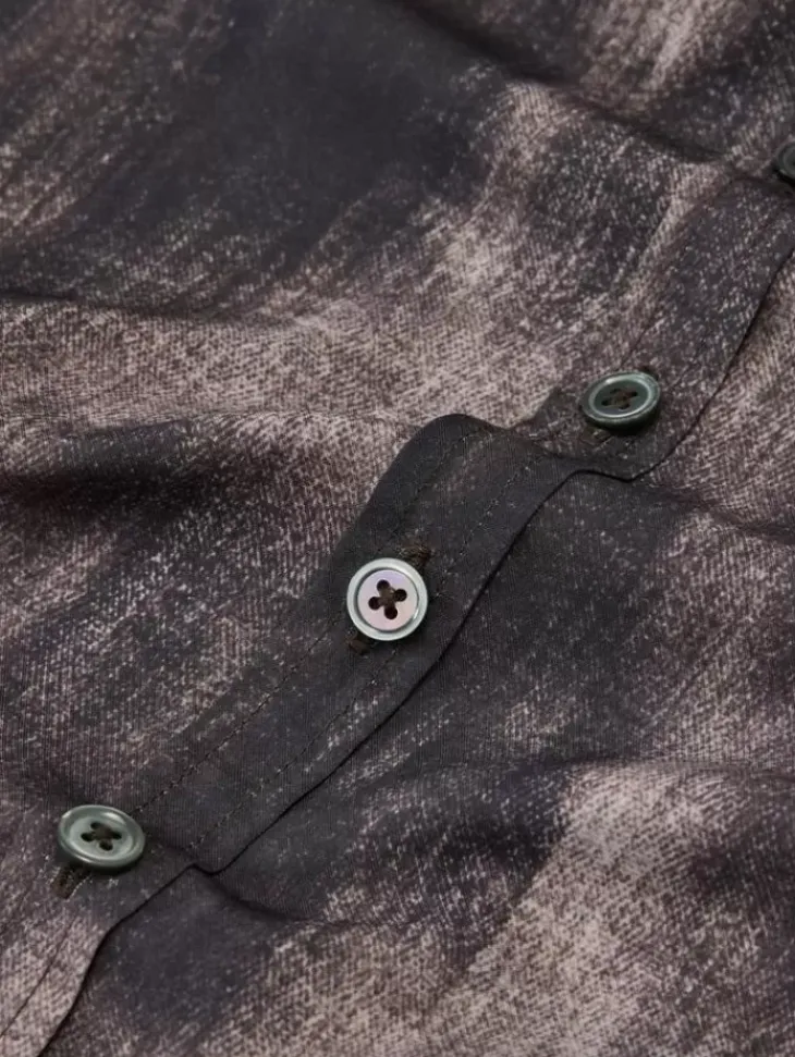 Tops>John Varvatos BUCKS SHIRT BRANDY