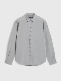 Tops>John Varvatos BUCKS SHIRT ASH