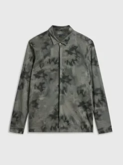 Tops>John Varvatos CAMELLIA SHIRT ARSENIC