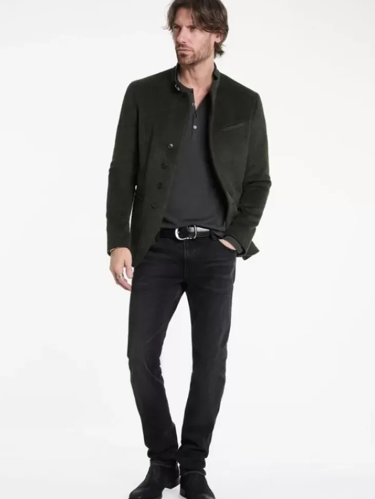 Henleys>John Varvatos CARVER HENLEY CARBON
