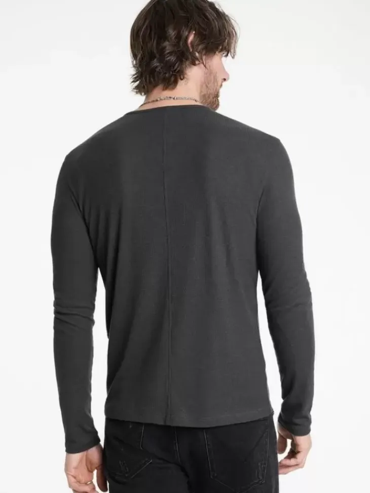 Henleys>John Varvatos CARVER HENLEY CARBON