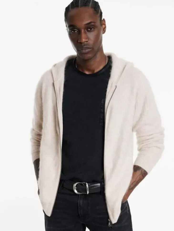 Sweaters>John Varvatos CATHERINE HOODIE CORK