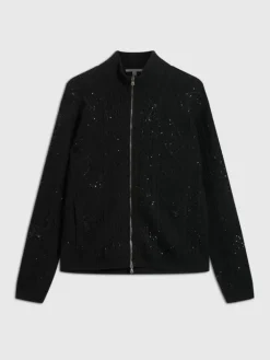 Coats And Jackets|Sweaters>John Varvatos CELESTE JACKET BLACK