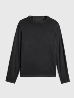 Tops>John Varvatos CHESTER CREW BLACK