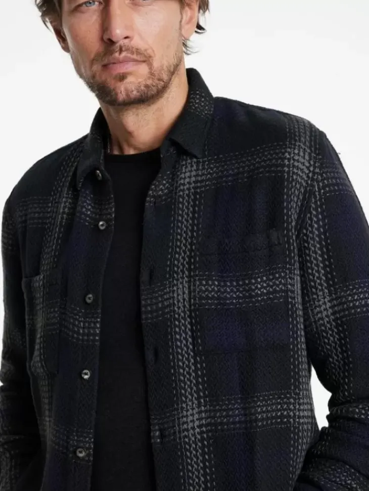 Shirts>John Varvatos COLE SHIRT INK