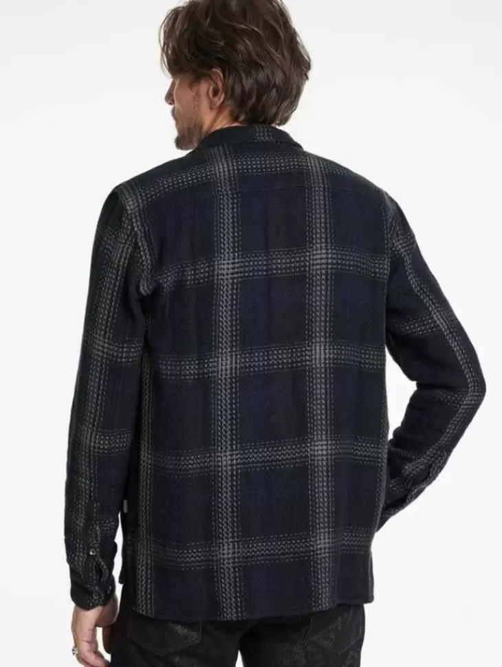 Shirts>John Varvatos COLE SHIRT INK